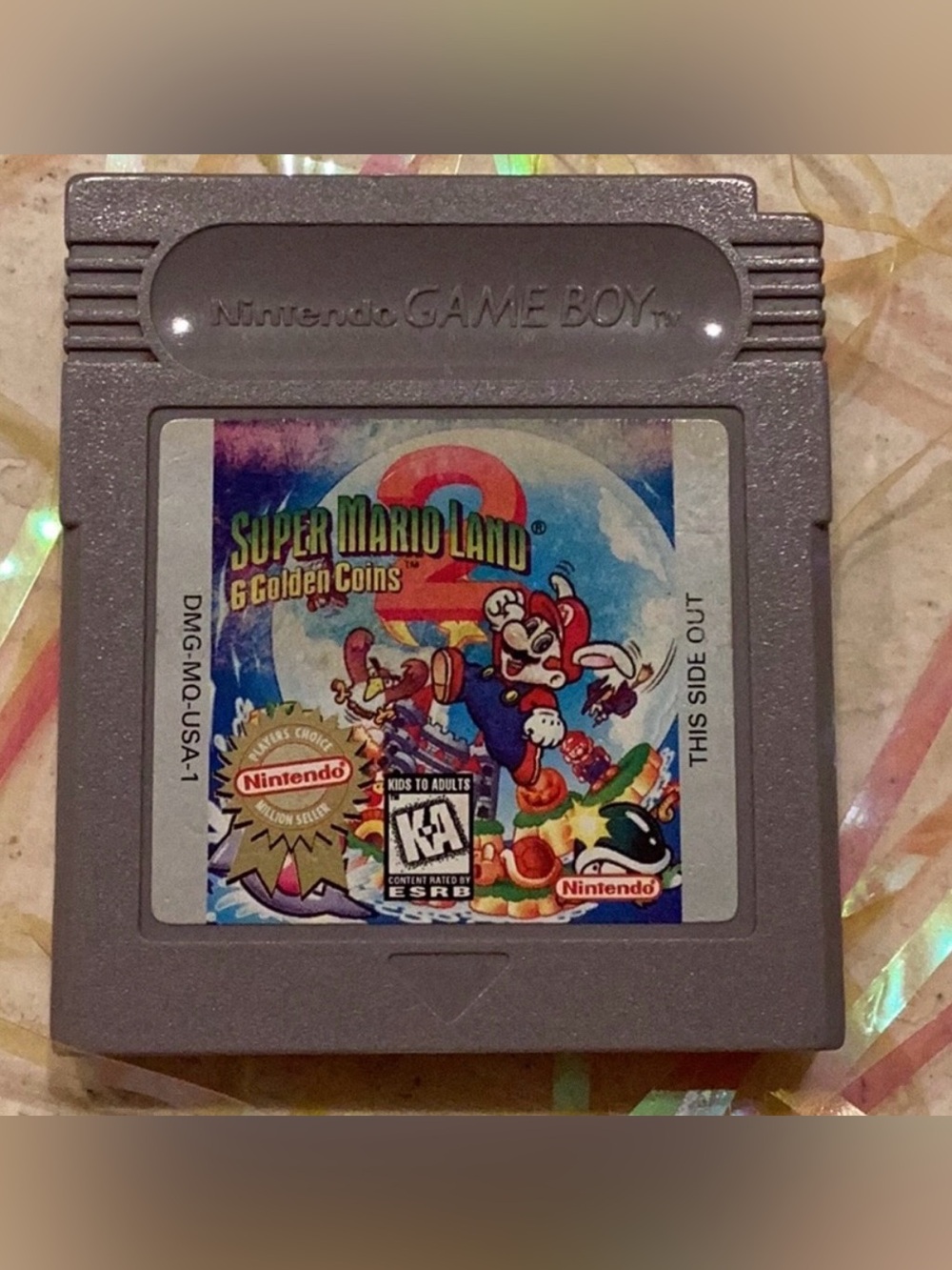 Super Mario Land 2 6 Golden Coins Nintendo Gameboy Game Authentic Tested Working
